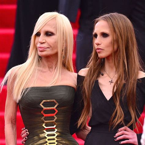 donatella versace daughter name|allegra versace before and after.